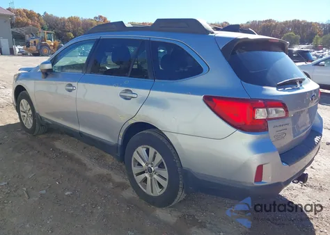 2016 Subaru Outback 2.5I Premium z USA, uszkodzony, nr VIN 4S4BSACCXG3295675
